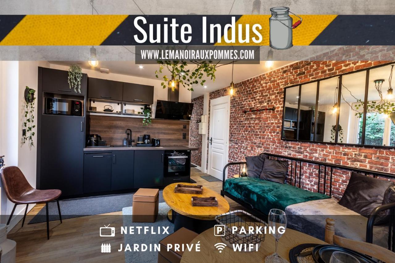 Suite Indus - Jardin, Netflix Et Parking - Le Manoir Aux Pommes Orbec Eksteriør billede