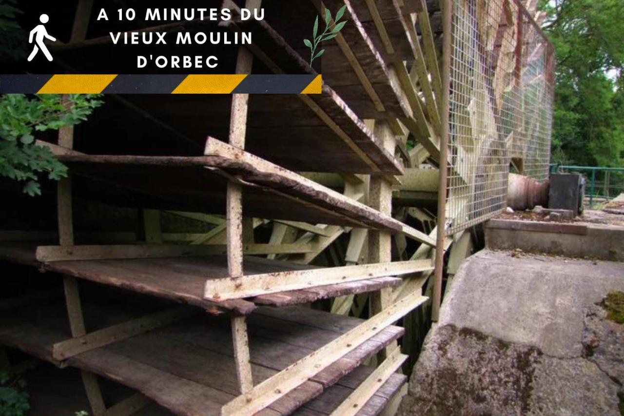 Suite Indus - Jardin, Netflix Et Parking - Le Manoir Aux Pommes Orbec Eksteriør billede